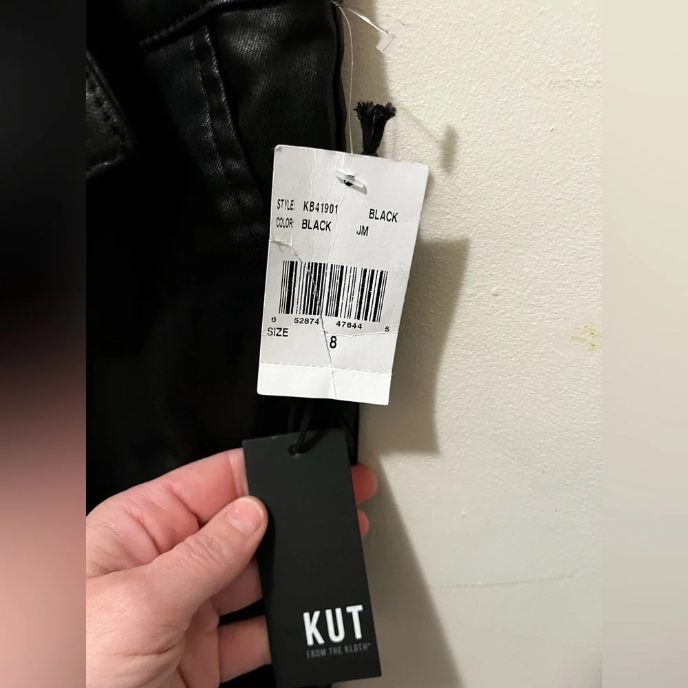 NWT Kut from the Kloth faux‎ leather pants sz 8